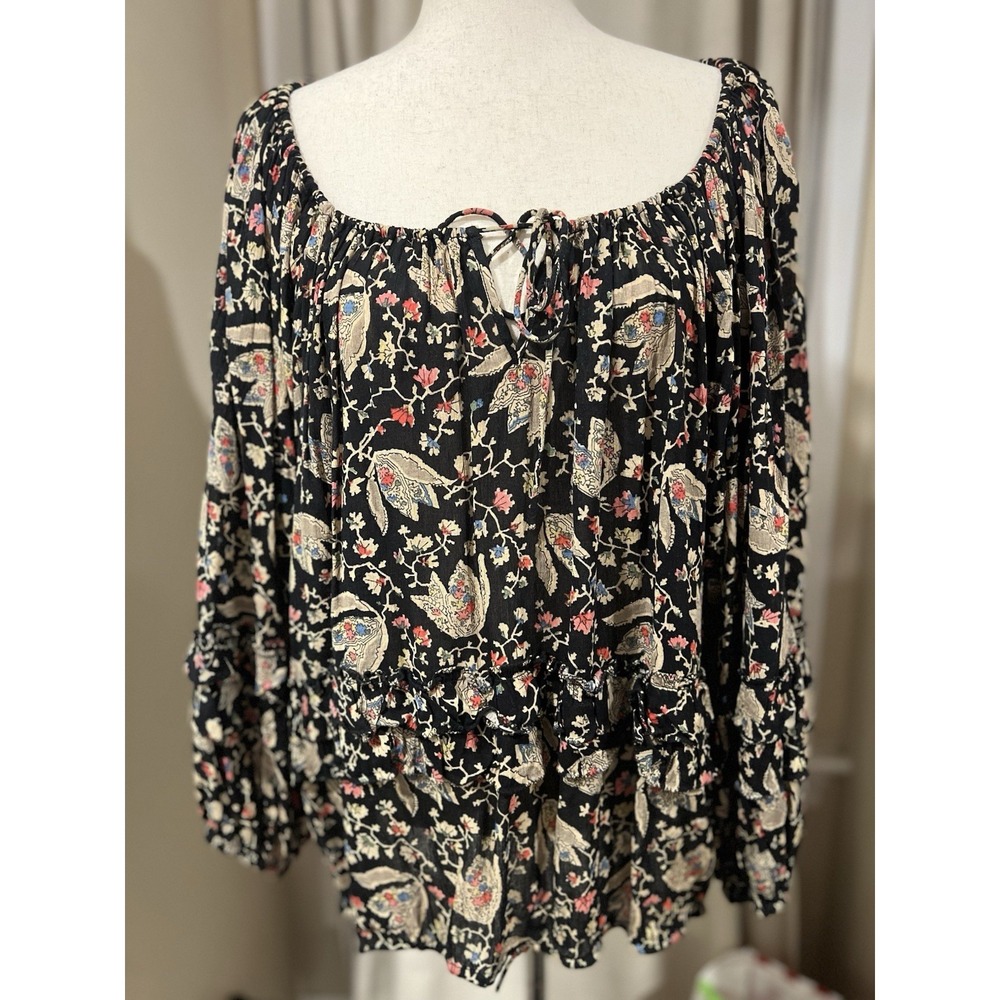 Ralph Lauren Denim And Supply New Old Stock Women's Boho Shirt NWT Msrp 89.50